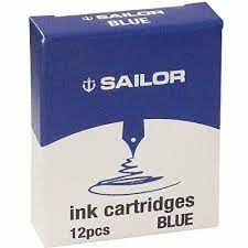 Sailor Blue - Ink Cartridges (12 ea)