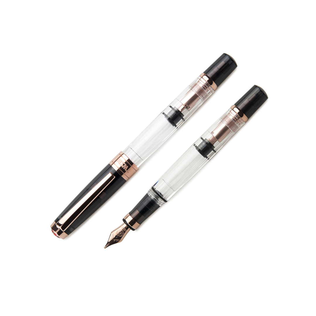 TWSBI Diamond 580 Fountain Pen - Smoke Rose Gold II