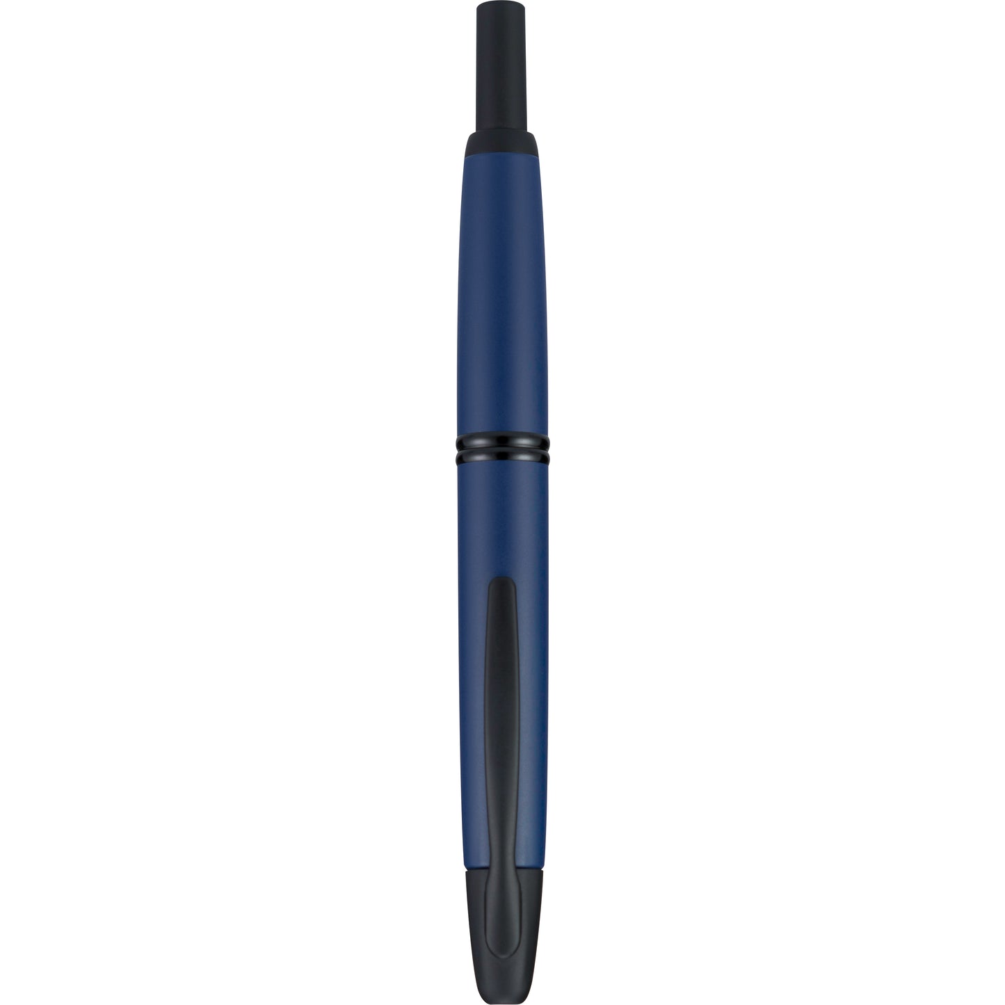 Pilot Vanishing Point Fountain Pen - Blue with Black Matte Trim