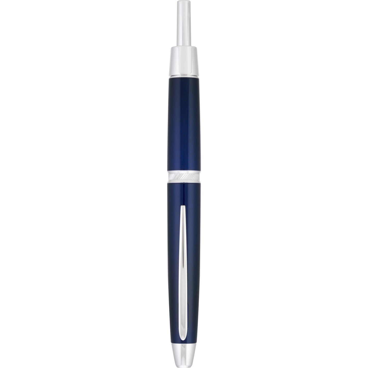 Pilot LS Vanishing Point Fountain Pen - Blue with Rhodium Trim