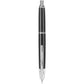Pilot Vanishing Point Fountain Pen - Black Carbonesque with Rhodium Trim