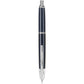 Pilot Vanishing Point Fountain Pen - Blue Carbonesque with Rhodium Trim