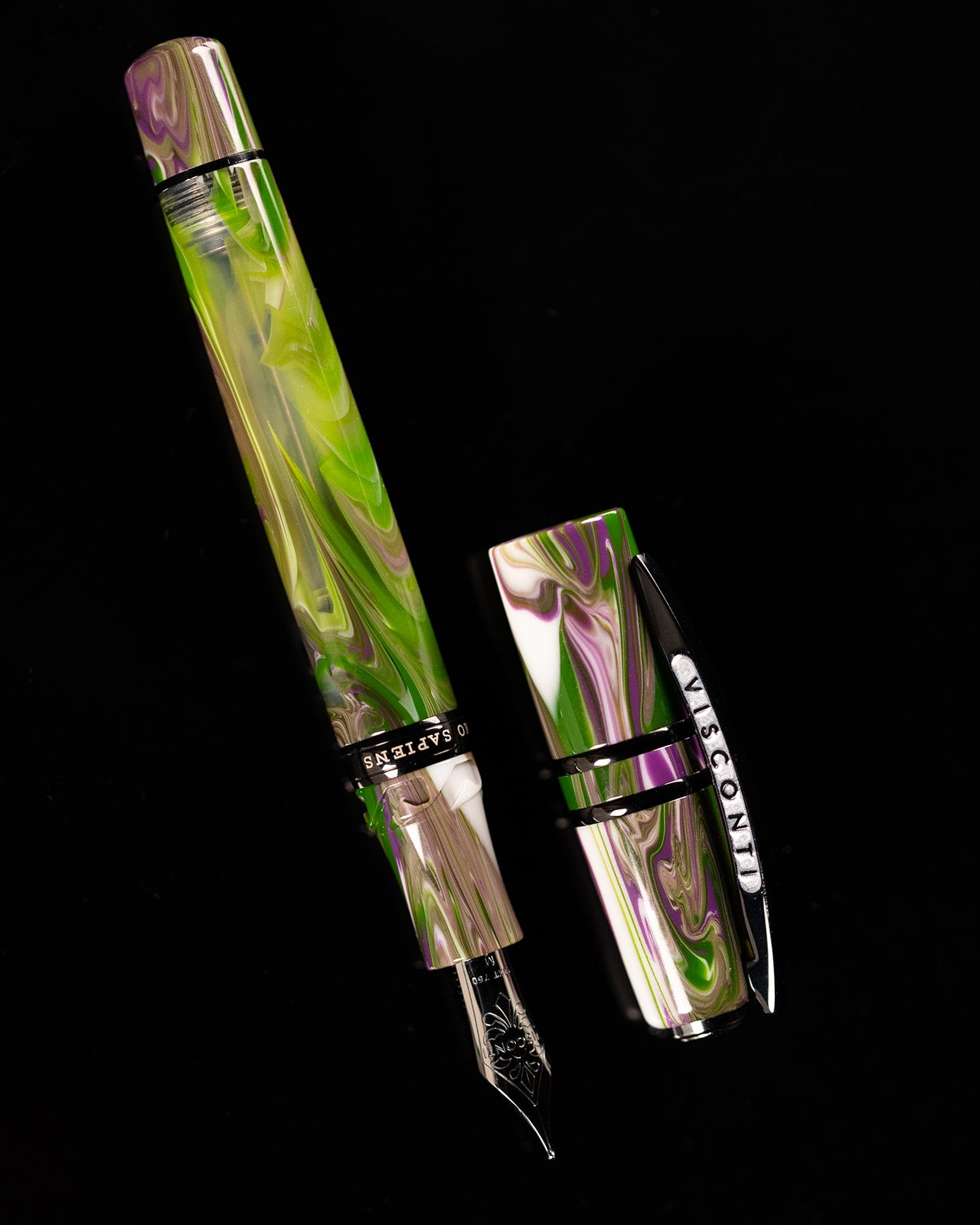 Visconti Homo Sapiens Fountain Pen - Lotus Garden (Limited Edition - Retired)