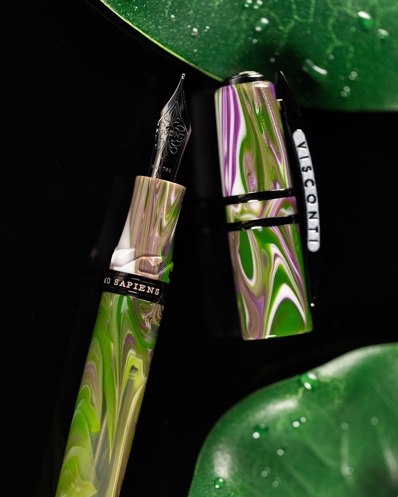 Visconti Homo Sapiens Fountain Pen - Lotus Garden (Limited Edition - Retired)
