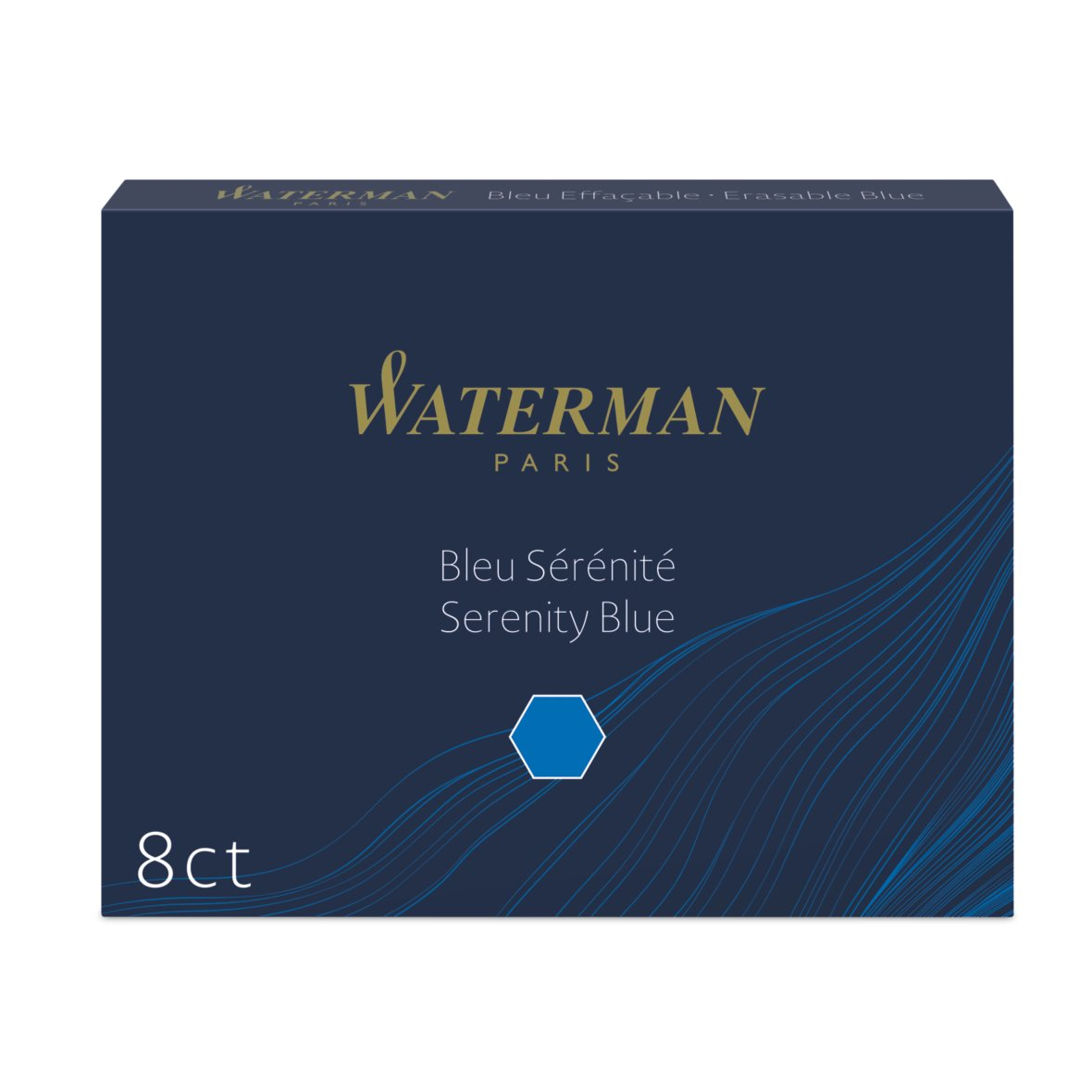 Waterman Ink Cartridges - Serenity Blue
