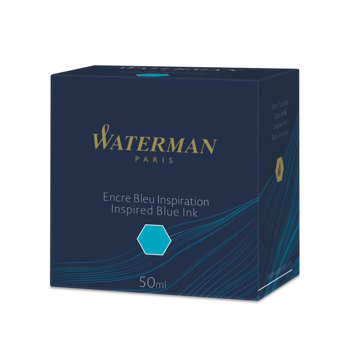 Waterman Inspired Blue Bottled Ink (50ml)