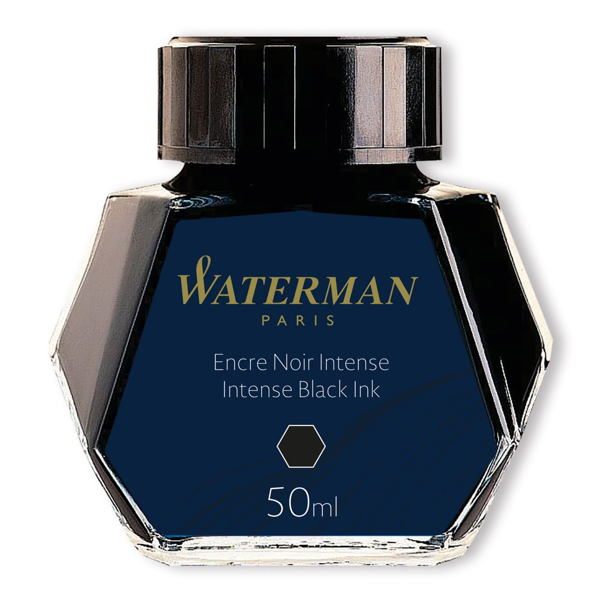 Waterman Intense Black Bottled Ink (50ml) – Dromgoole's Fine Writing ...