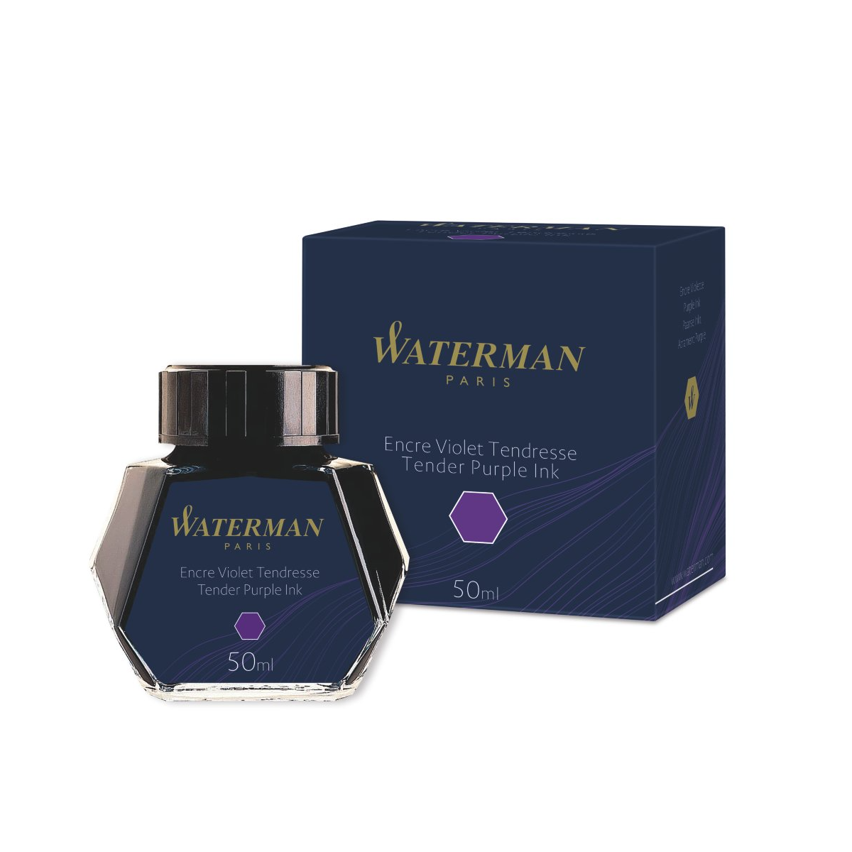 Waterman Tender Purple Bottled Ink (50ml)