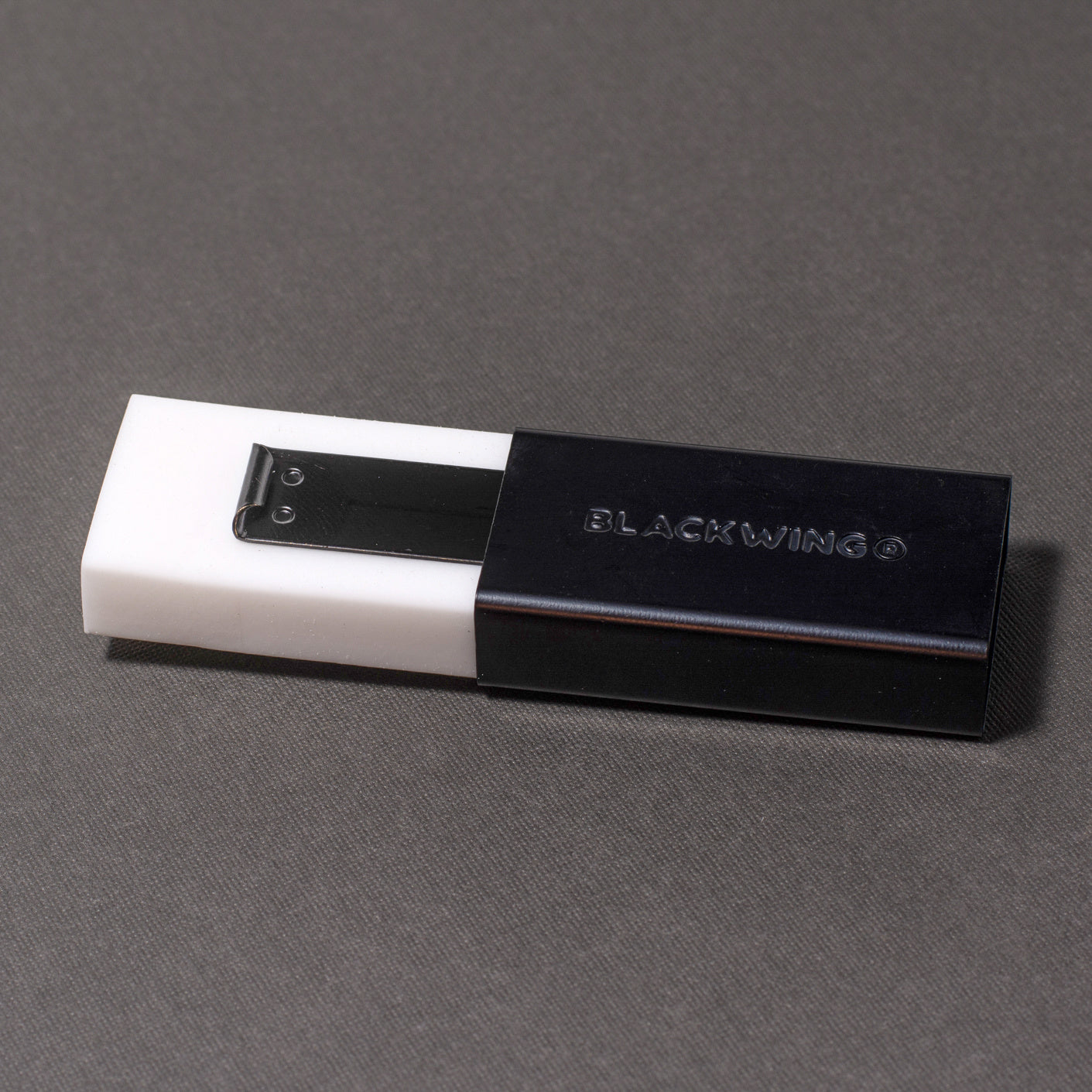 Blackwing Soft Handheld Eraser + Holder - Black