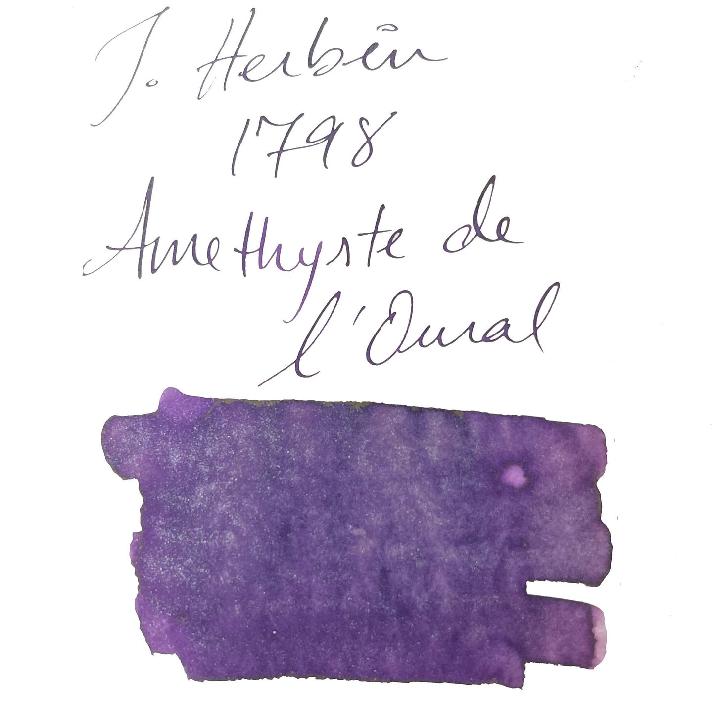 Jacques Herbin 1798 Amethyste de l'Oural (Amethyst of the Urals) 50ml Bottled Ink