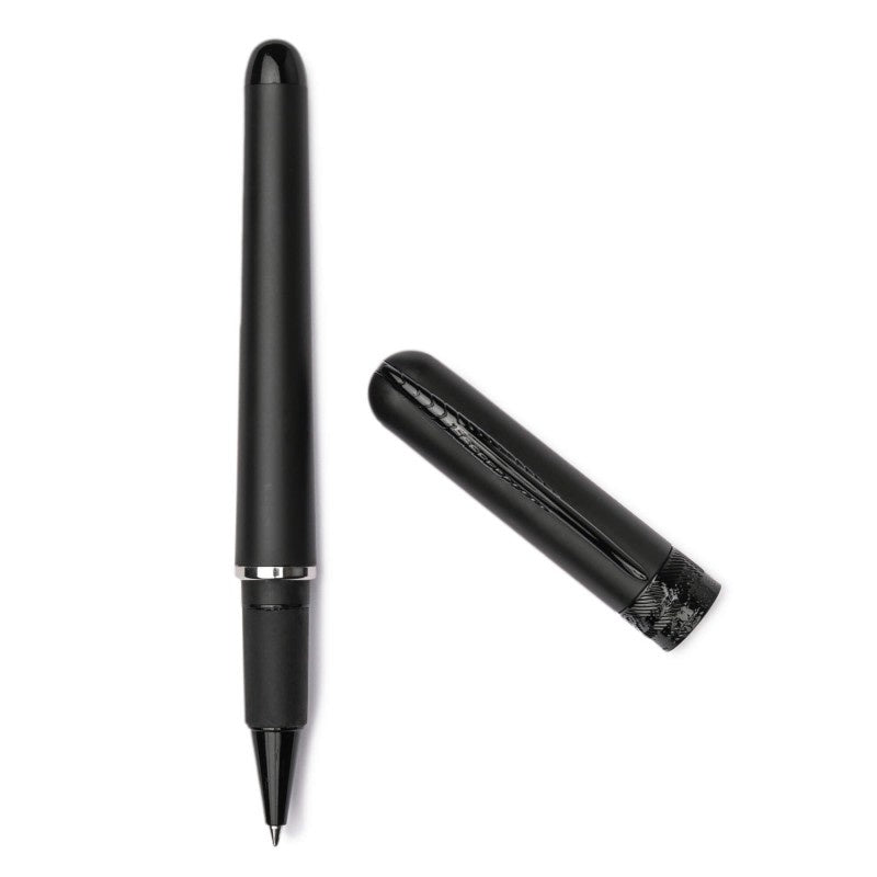 Pineider Avatar UR Rollerball with Black Trim - Matte Black