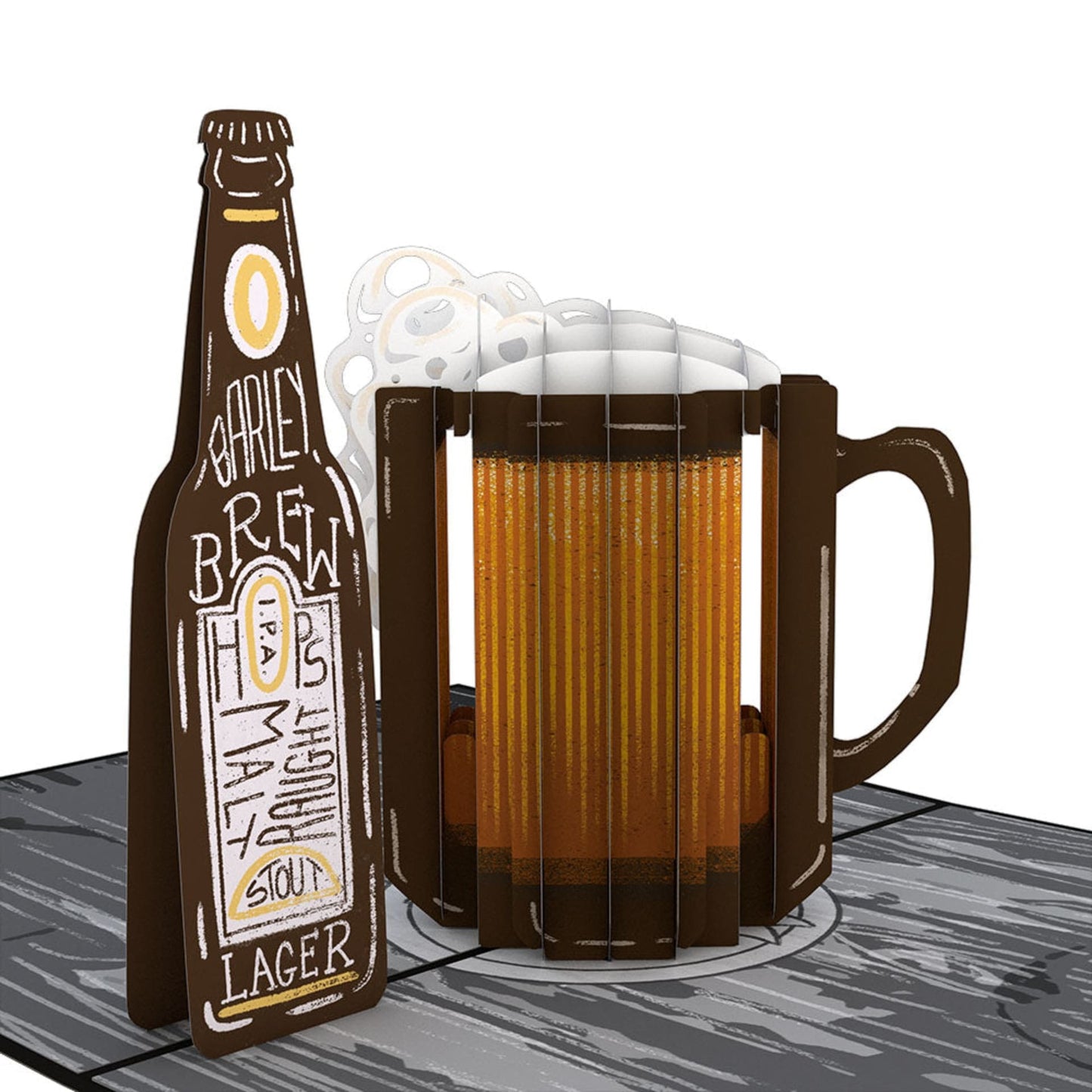 Lovepop Pop-Up Card - Beer