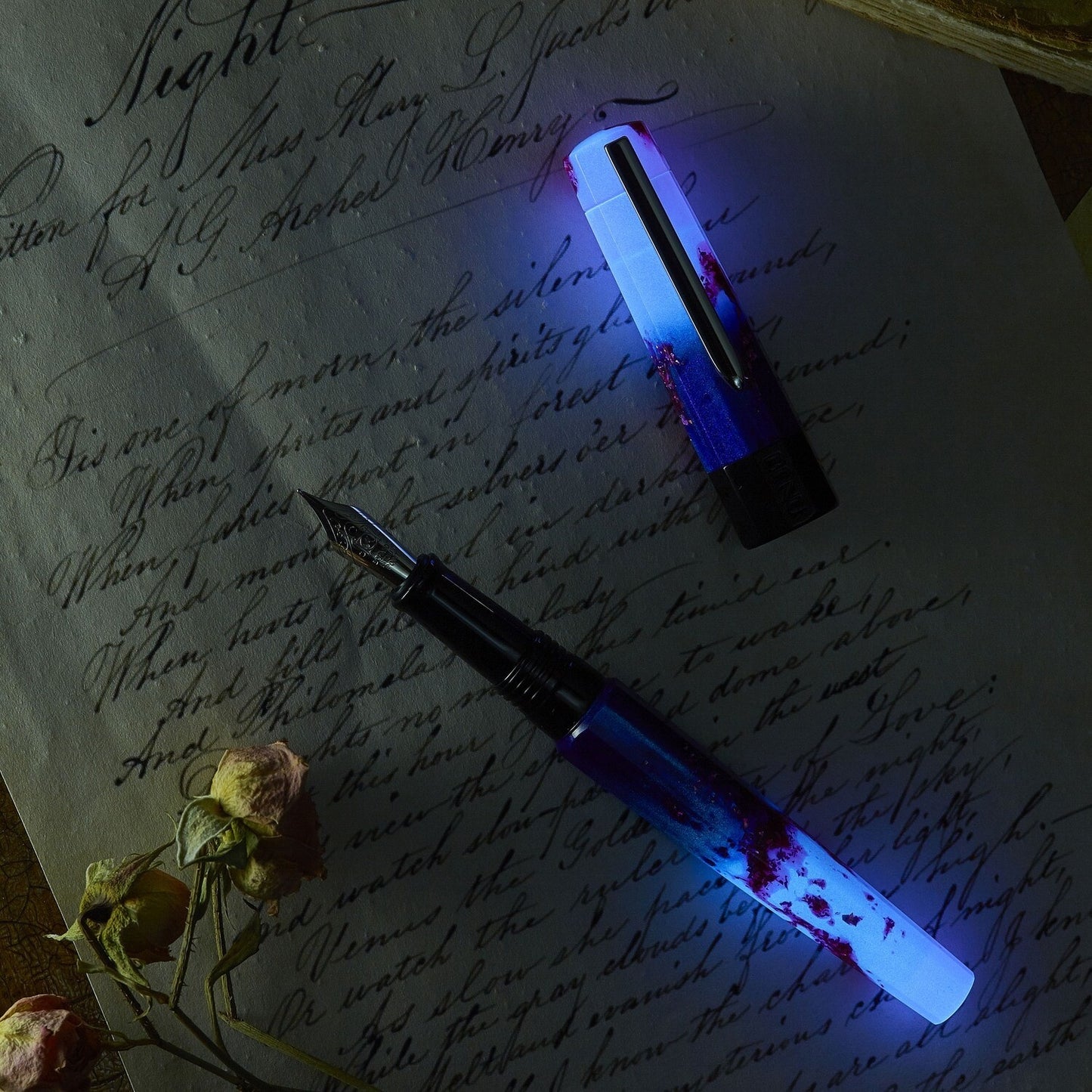 BENU Euphoria Fountain Pen - Love Story (Luminescent)