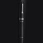 Leonardo Momento Magico Fountain Pen - Black Matte with Silver Trim