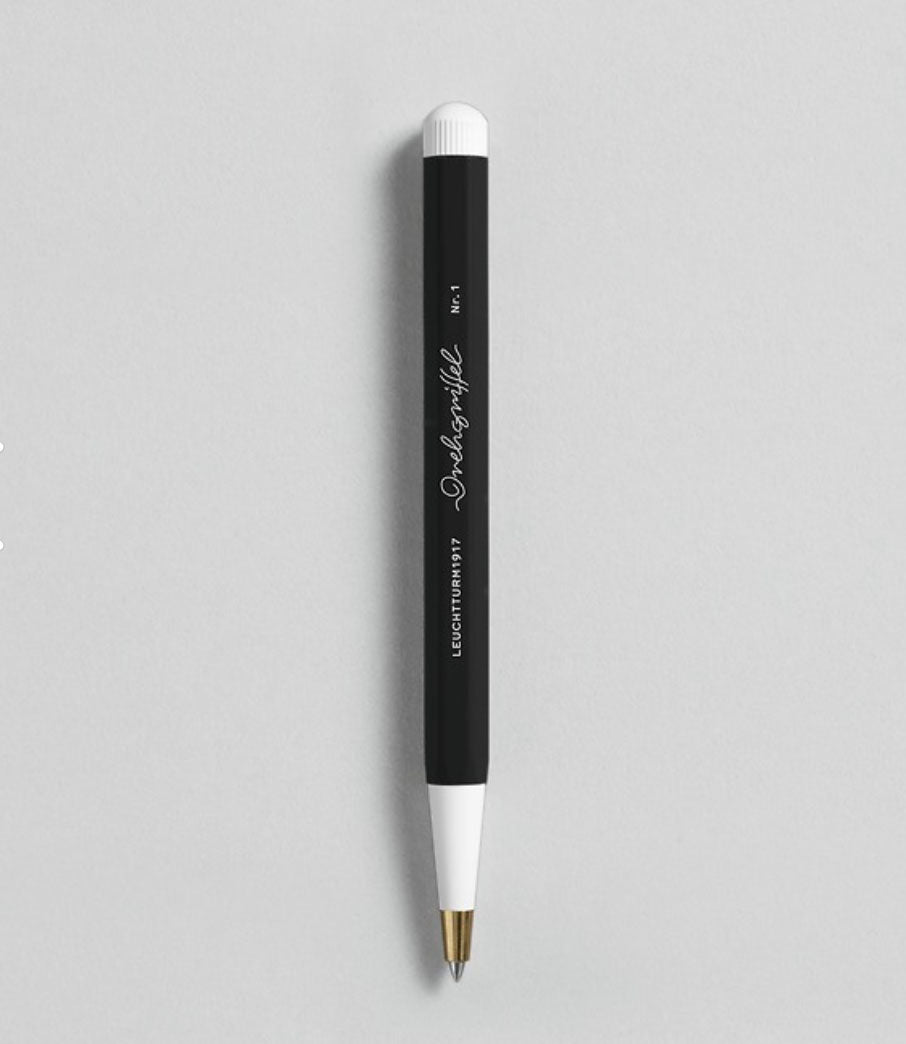 Leuchtturm1917 Drehgriffel Nr. 1 Gel Pen - Black