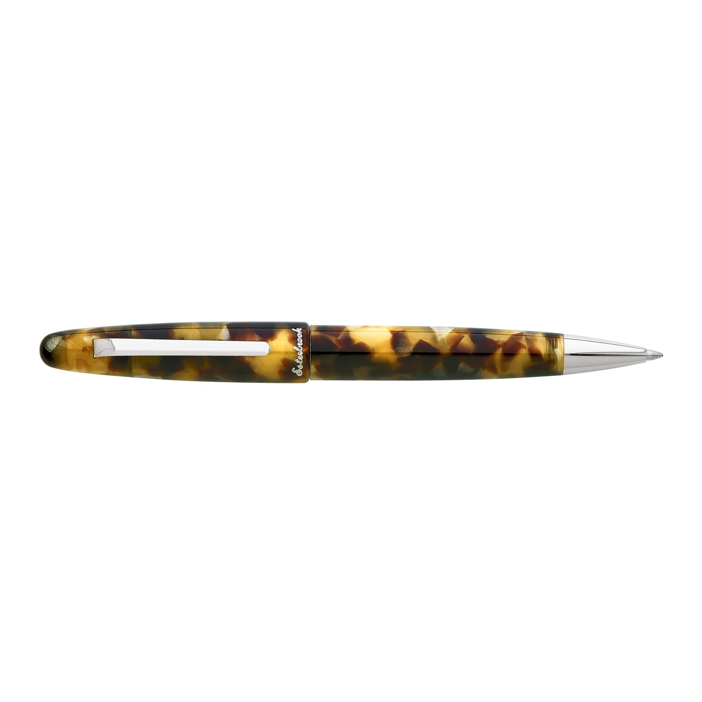 Esterbrook Estie Ballpoint - Tortoise with Palladium Trim