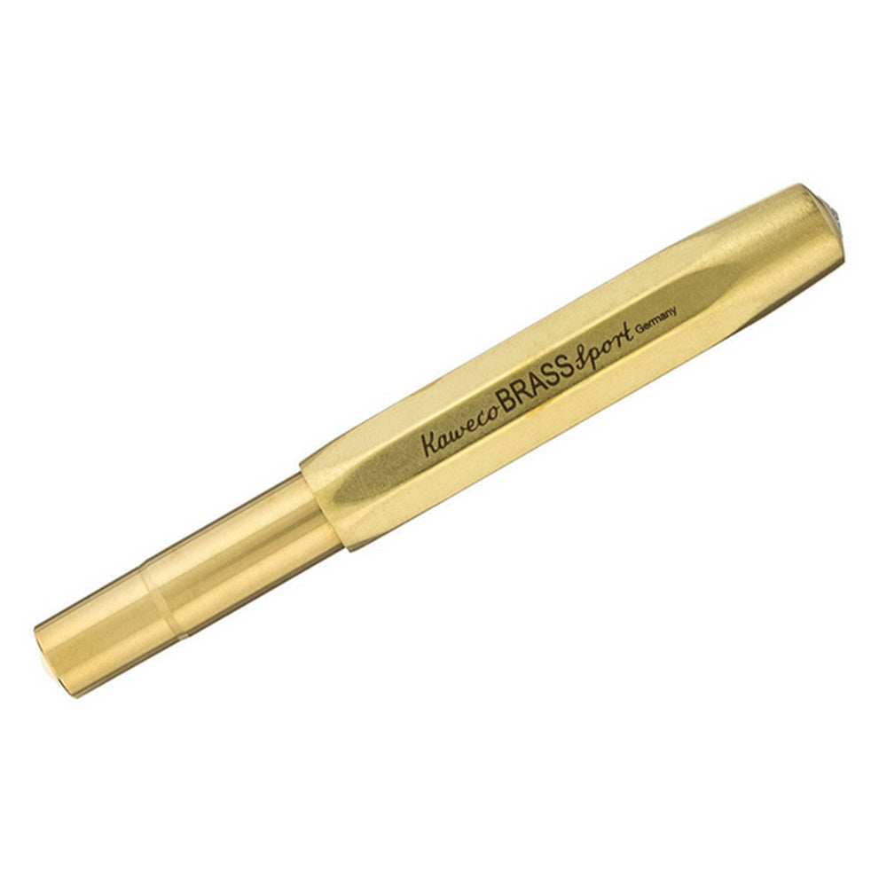 Kaweco Sport Fountain Pen - Raw Brass