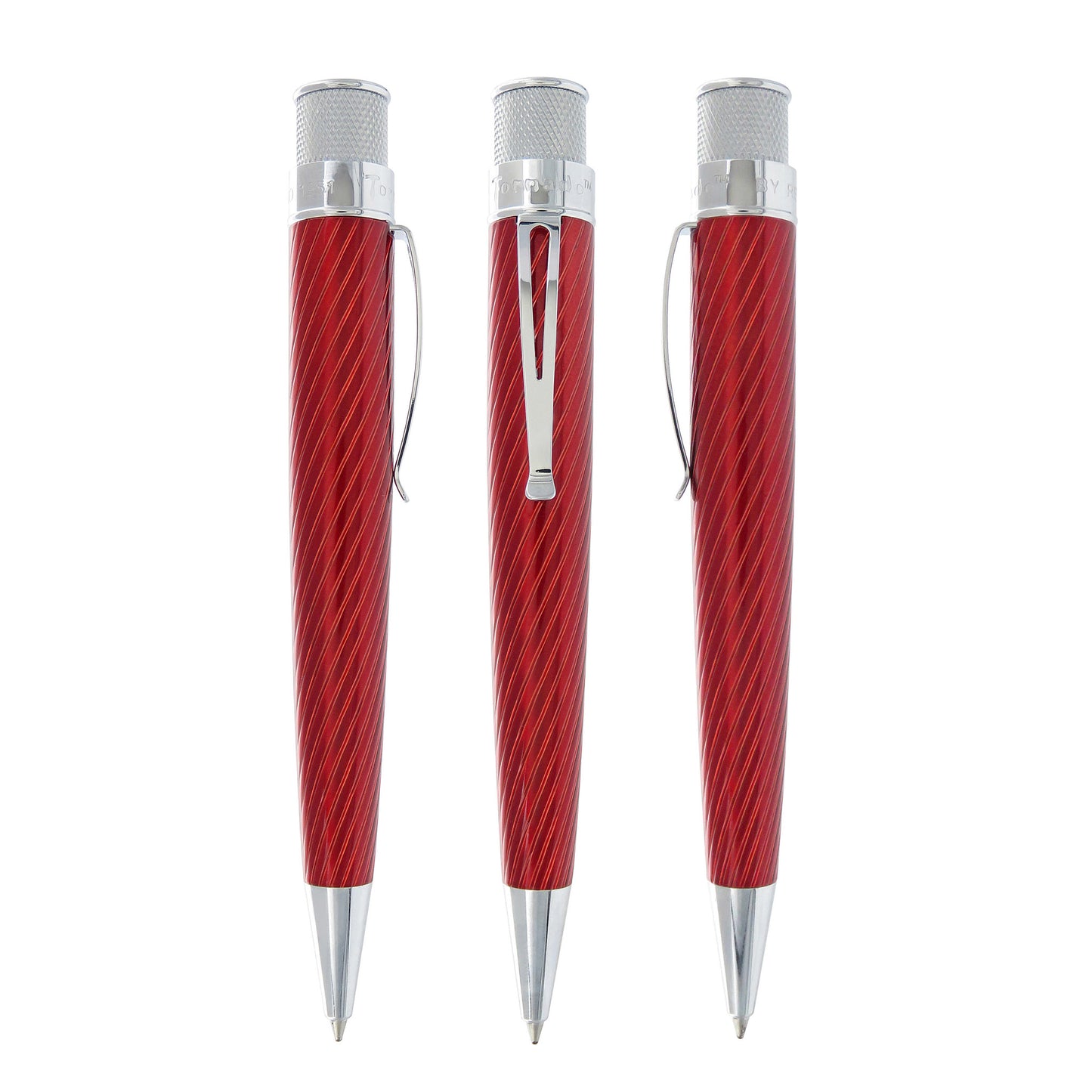 Retro 51 Tornado Big Shot Rollerball - Hawthorne (Red)