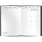 Quo Vadis 2025 Business #04 Vertical Weekly Planner - Texas Blue