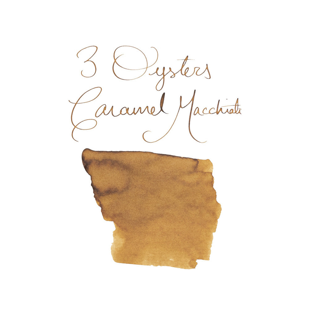 3 Oysters Caramel Macchiato (38ml) Bottled Ink (Delicious)