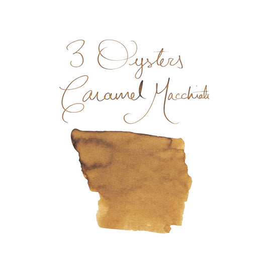 3 Oysters Caramel Macchiato (38ml) Bottled Ink (Delicious)