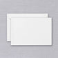Crane Triple Debossed Frame Pearl White Card (10 ea)