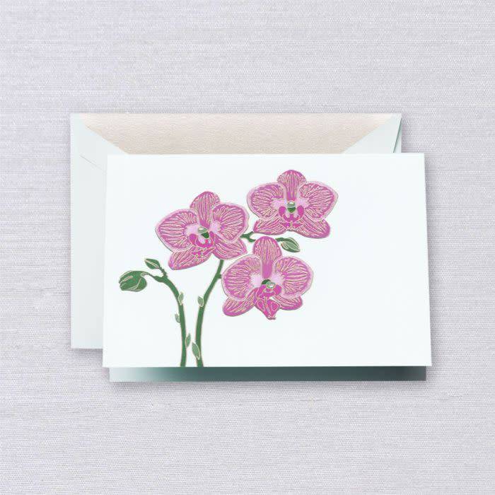 Crane Orchid Note (10 ea)