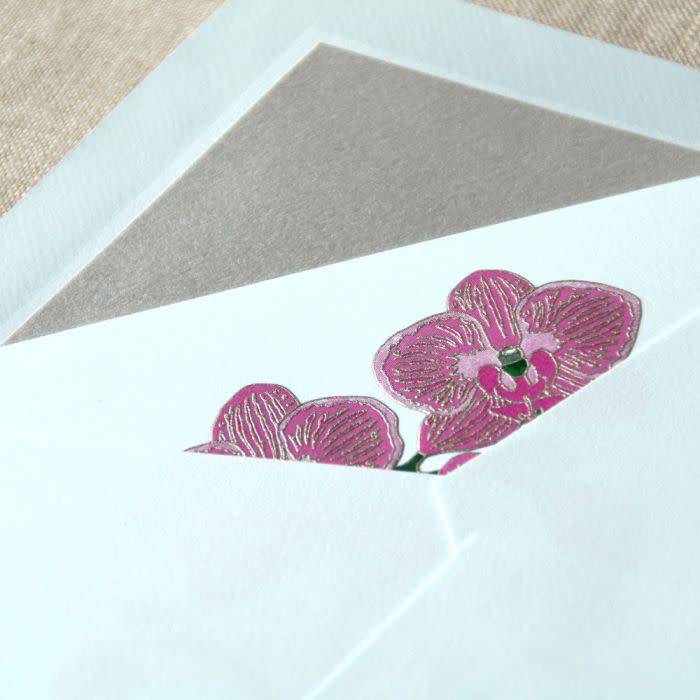 Crane Orchid Note (10 ea)