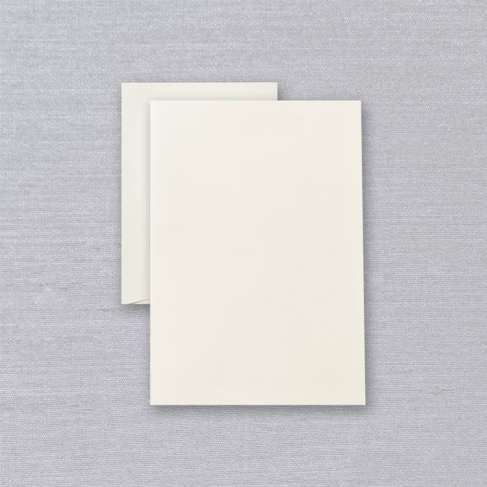 Crane Ecru Half Sheet (40 Sheets/20 Envelopes)
