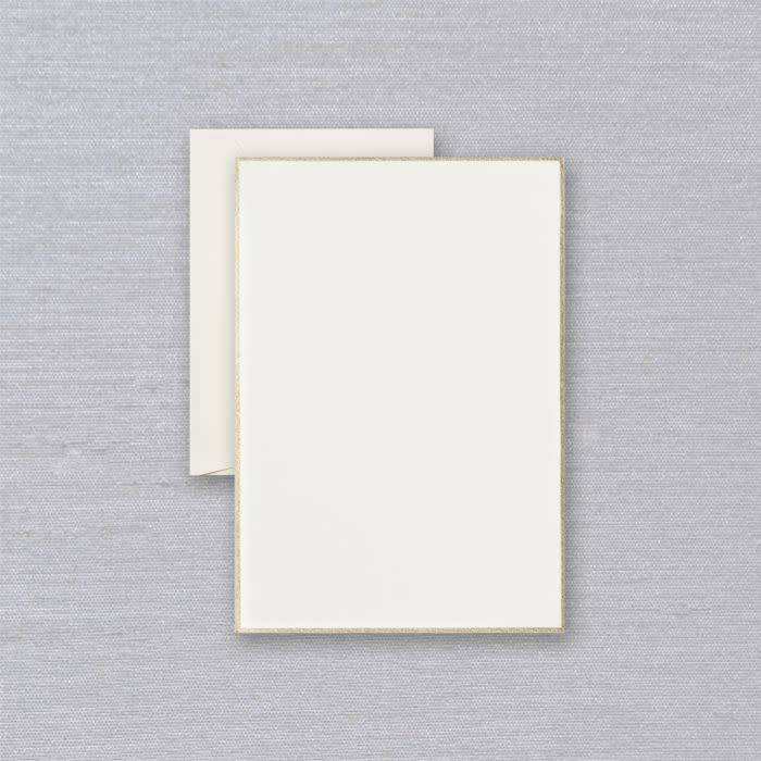 Crane Gold Bordered Half Sheet (20 ea)
