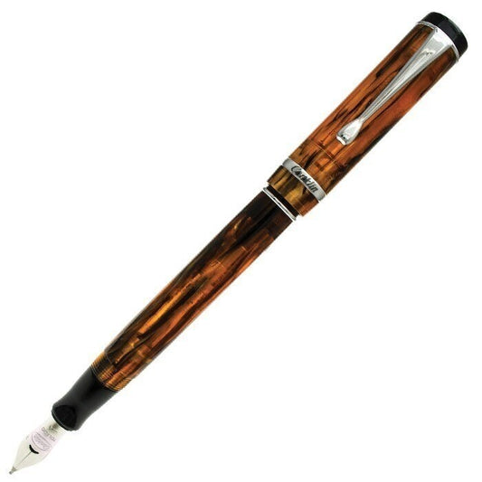 Conklin Duragraph Fountain Pen - Amber