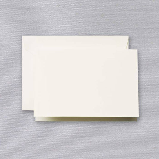 Crane Ecru Note (20 ea)
