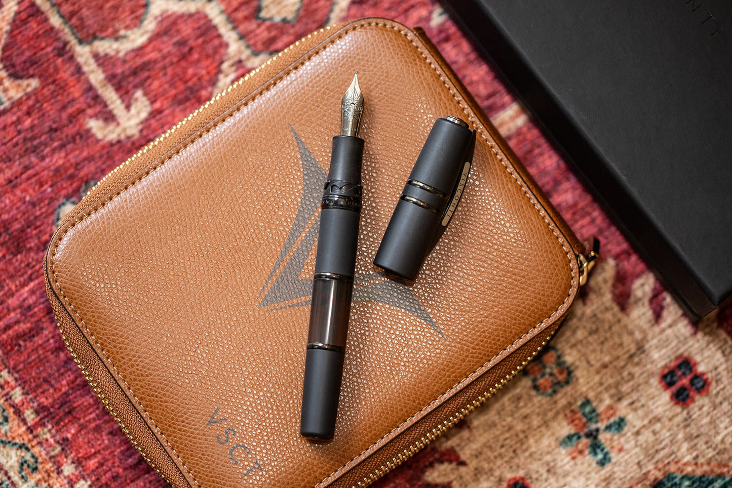 Visconti Homo Sapiens Dark Crystal Double Reservoir Fountain Pen