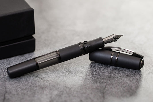 Visconti Homo Sapiens Dark Crystal Double Reservoir Fountain Pen