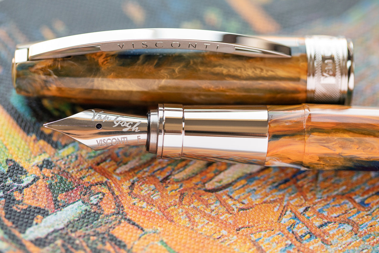 Visconti Van Gogh Fountain Pen - Cafe Terrace at Night