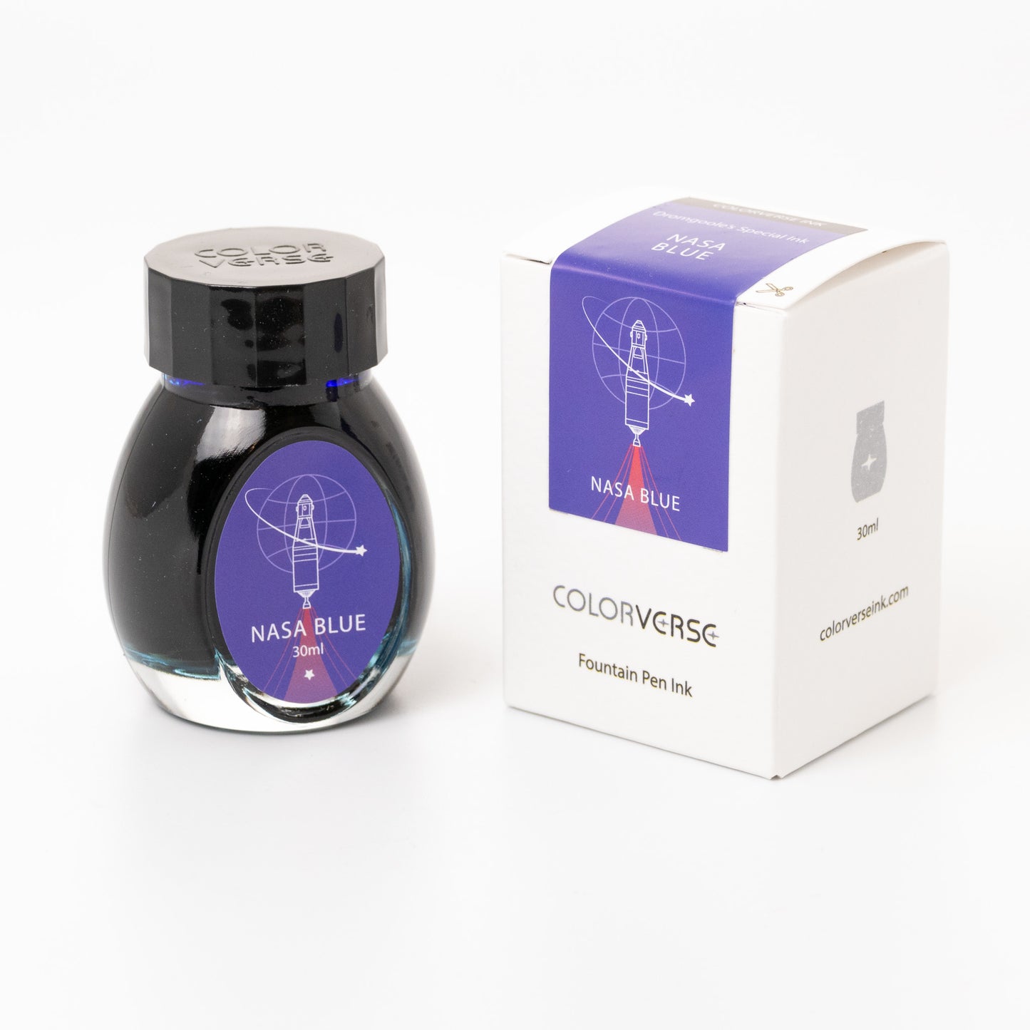 Colorverse NASA Blue (30ml) Bottled Ink (Dromgoole's Exclusive)