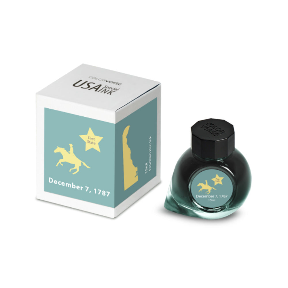 Colorverse December 7, 1787 (15ml) Bottled Ink (USA Special Series, Delaware)