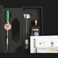 TWSBI ECO-T Fountain Pen Gift Set - Royal Jade Rose Gold with Midnight Ink