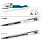 Conklin All American Fountain Pen - Demo Blue Eyedropper (Special Edition)