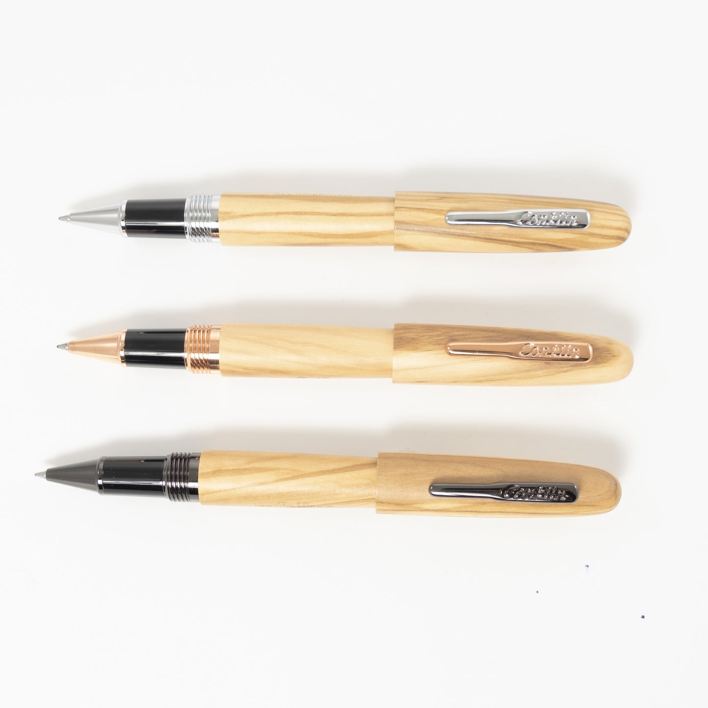 Conklin All American Rollerball - Olive Wood with Gunmetal Trim (Limited Edition) (Discontinued)