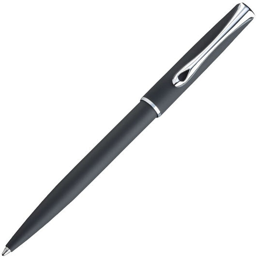 Diplomat Traveller Rollerball - Taupe Grey