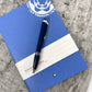 Montblanc #146 Notebook - Vintage Logo Blue Lined (Discontinued)