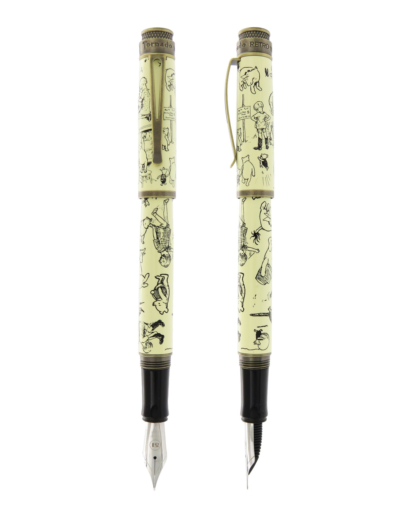 Retro 51 Tornado Fountain Pen - A.A. Milne Winnie-the-Pooh Decorations by E.H. Shepard (Numbered)