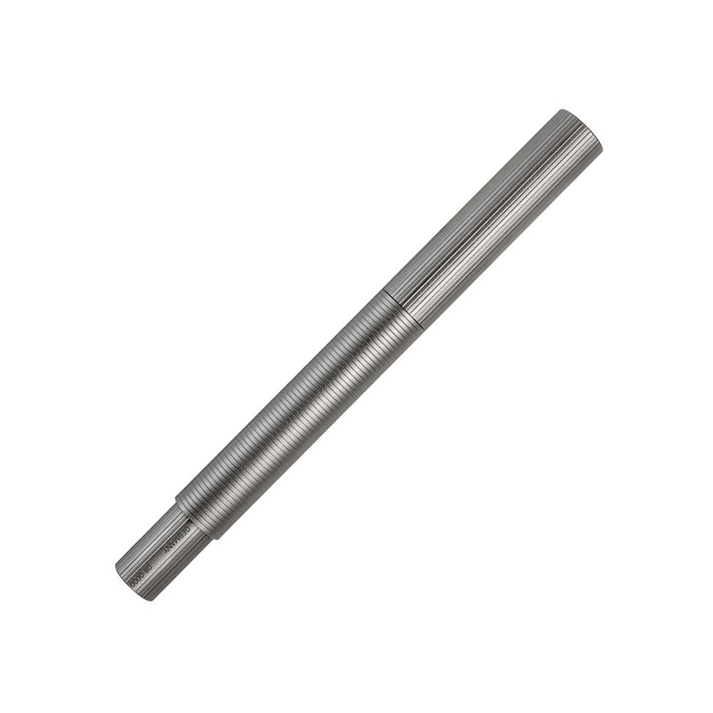 Otto Hutt D08 Solid Brass Coated Ruthenium PVD Fountain Pen