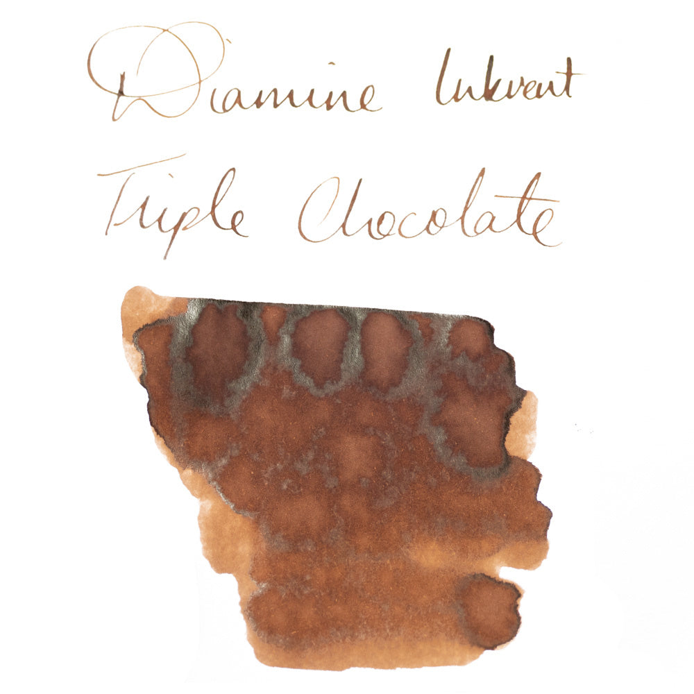 Diamine Triple Chocolate (50ml) Bottled Ink (Sheening) - Blue Edition