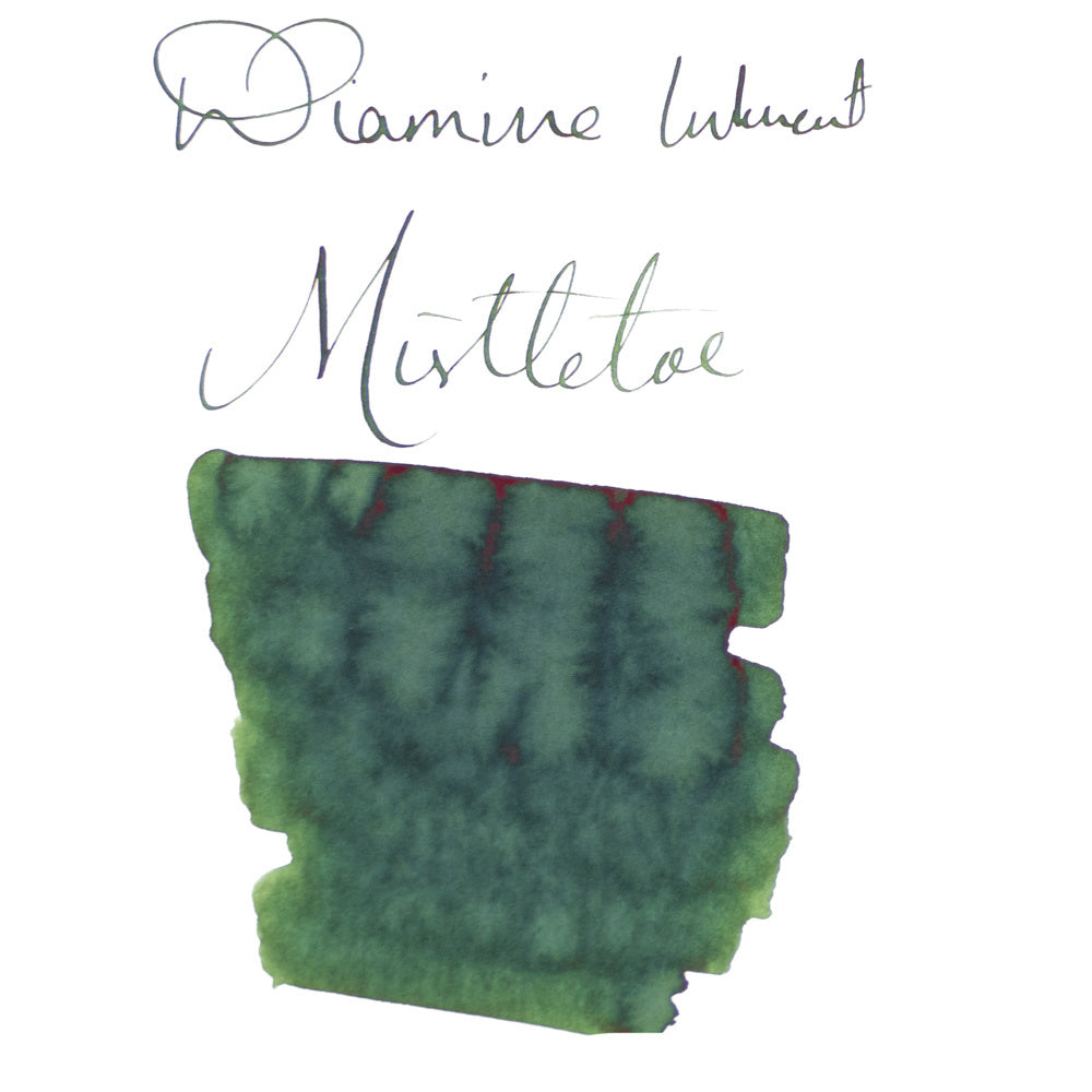 Diamine Mistletoe (50ml) Bottled Ink - Blue Edition
