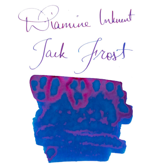 Diamine Jack Frost (50ml) Bottled Ink (Shimmering) - Blue Edition