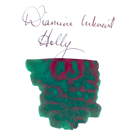 Diamine Holly (50ml) Bottled Ink (Sheening) - Blue Edition