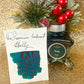 Diamine Holly (50ml) Bottled Ink (Sheening) - Blue Edition