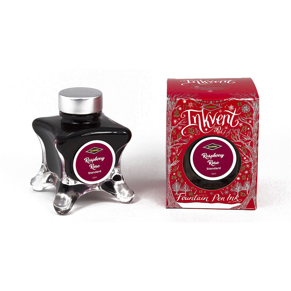 Diamine Raspberry Rose (50ml) Bottled Ink - Red Edition